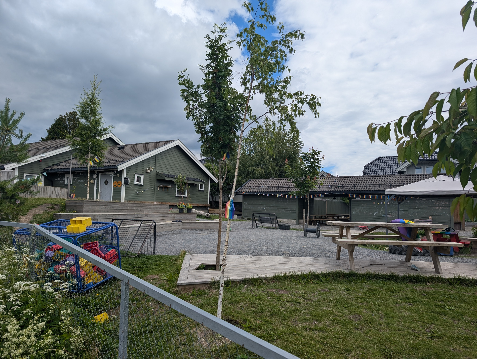 Ånnerudtoppen Barnehage og uteområdet